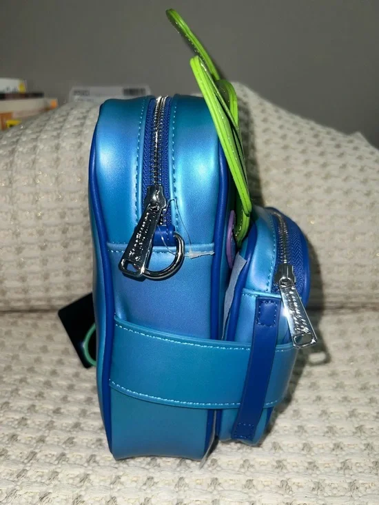 NWT Loungefly Toy Story 30th Anniversary Aliens Crossbuddies Crossbody Bag - Picture 12 of 16